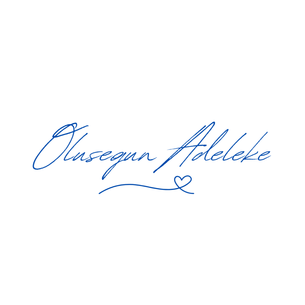 Rev. Adeleke Signature