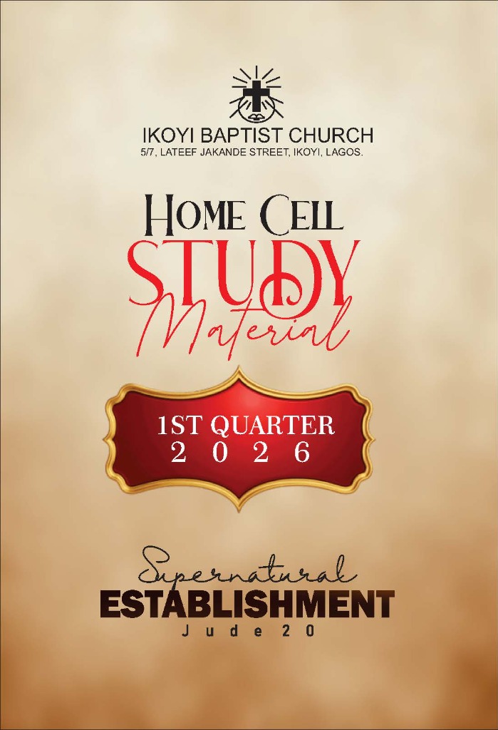 Home Cell Study Material - 1st Quarter 2026